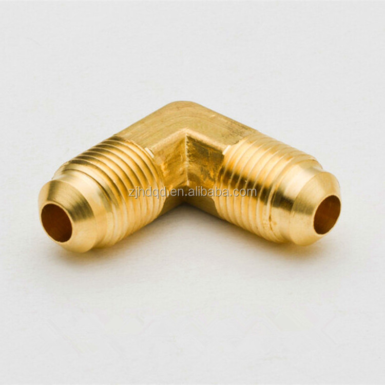 hydraulic joint , brass flare nipple for copper pipe , flare fitting