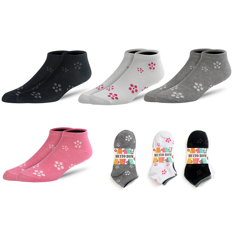 Wholesale business cheap ankle polyester men women socks cotton socks custom band packing