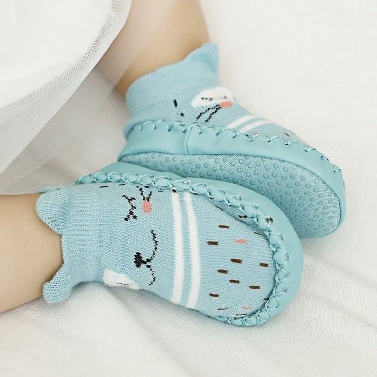 Baby Socks With Rubber Soles Infant Sock  Autumn Winter Floor Socks Shoes