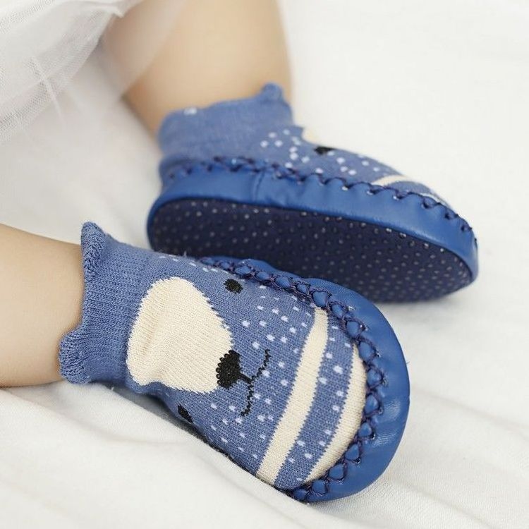 Baby Socks With Rubber Soles Infant Sock  Autumn Winter Floor Socks Shoes