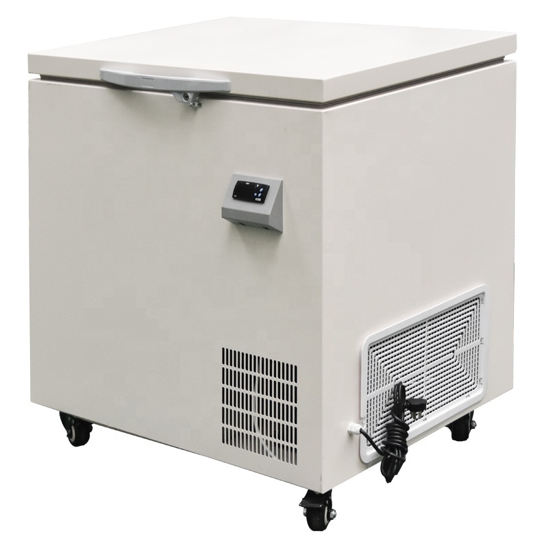 Minus -40 Degree Horizontal Ultra Low Temperature Medical Freezer For Lab And Hospital