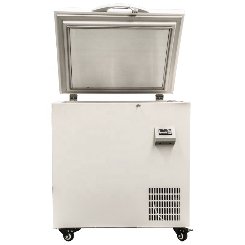 Minus -40 Degree Horizontal Ultra Low Temperature Medical Freezer For Lab And Hospital