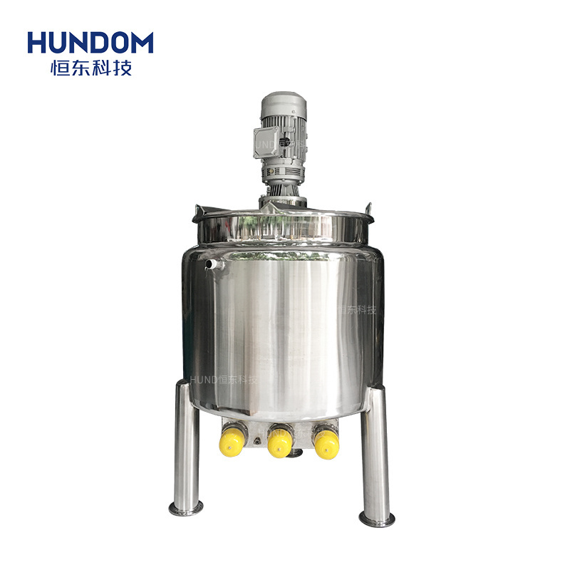 Factory price food grade 500 liter high speed homogenizer emulsion mixer cream syrup chocolate melt mixing tank