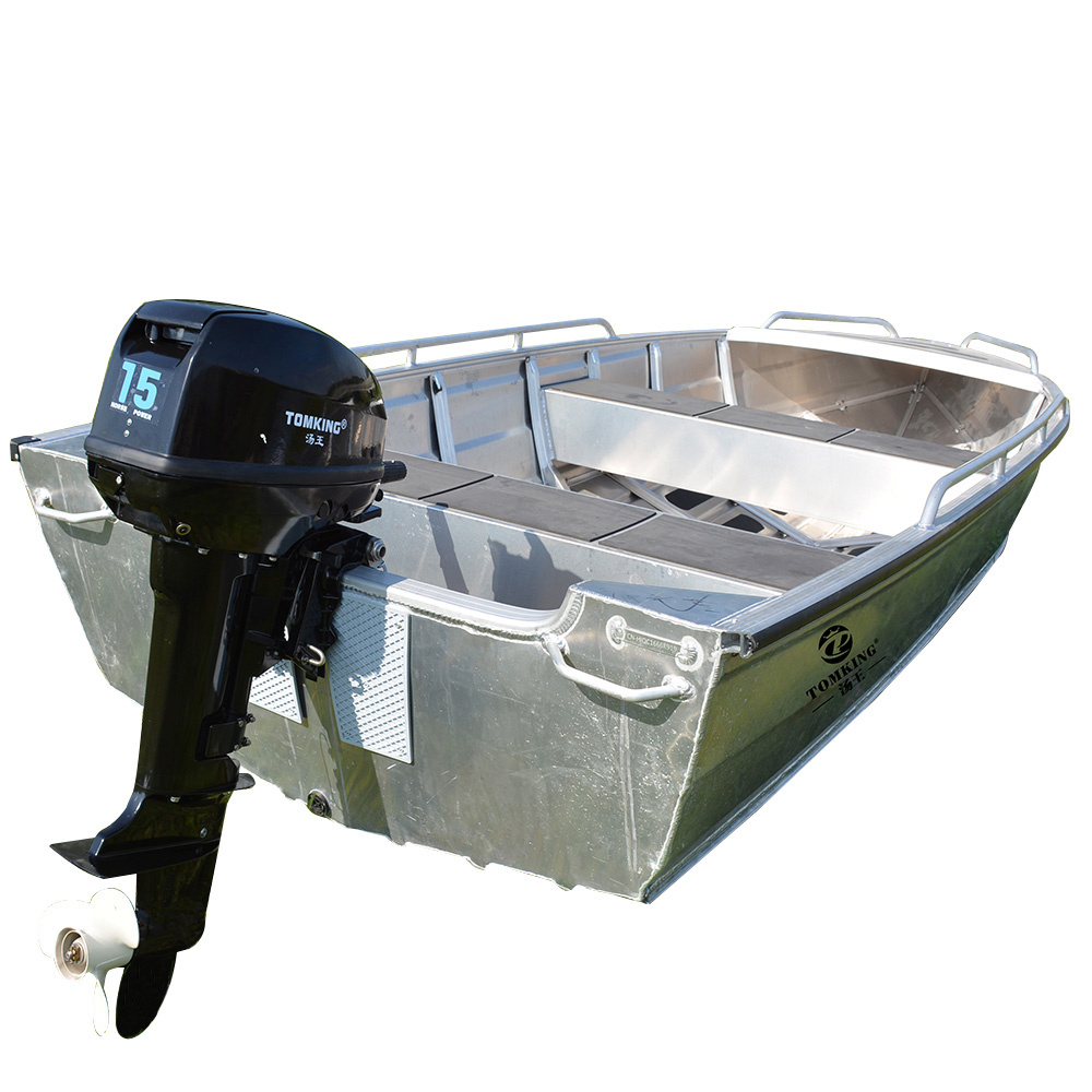 K520L Cheap boat Aluminum Fishing Boat For Sale fishing cabin boat 5.2m rib compteur bateau adult kayak