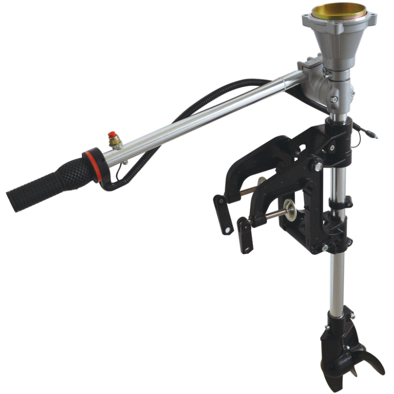 Gasoline air-cooled 2.5HP outboard motor for shipping boat 2 stroke engine