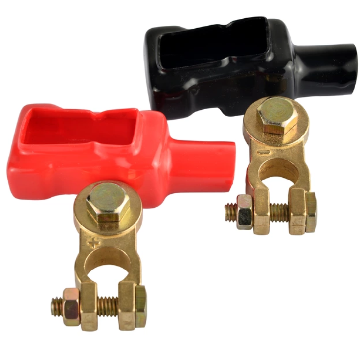 High quality aluminium/zinc/brass made adapter battery terminal connector/battery terminal cover