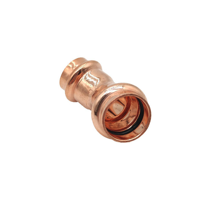 Copper press pipe stop end plumbing pipe fitting AS 3688 Australia standard Watermark certificate for water / gas connector