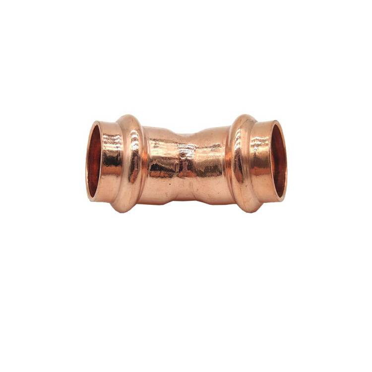 Copper press pipe stop end plumbing pipe fitting AS 3688 Australia standard Watermark certificate for water / gas connector