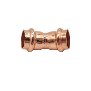 Copper press pipe stop end plumbing pipe fitting AS 3688 Australia standard Watermark certificate for water / gas connector