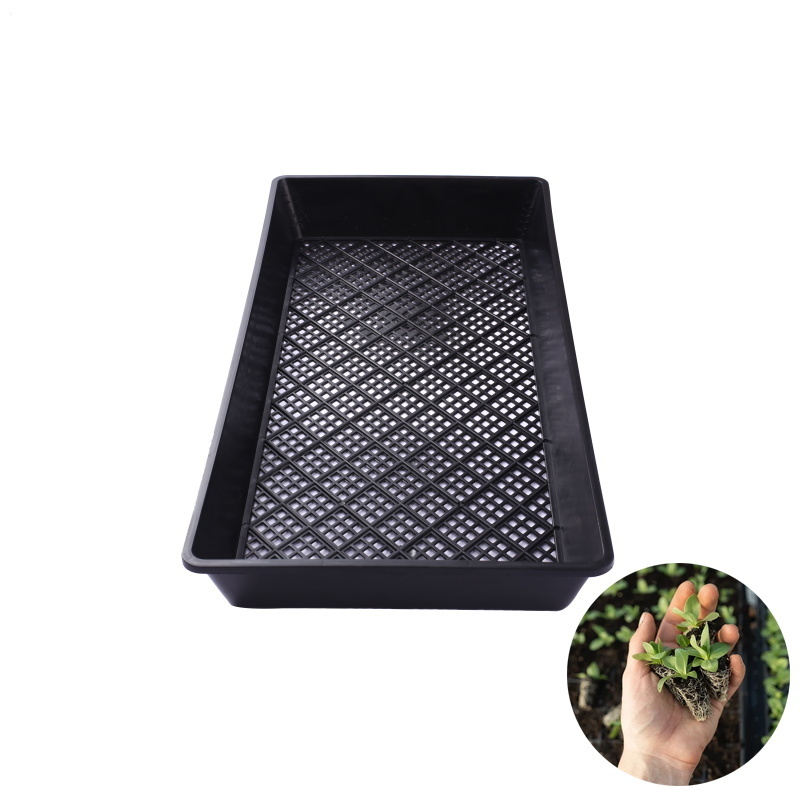 PP plastic seed tray rice growing support plug seedling grow tray nursery garden seed trays