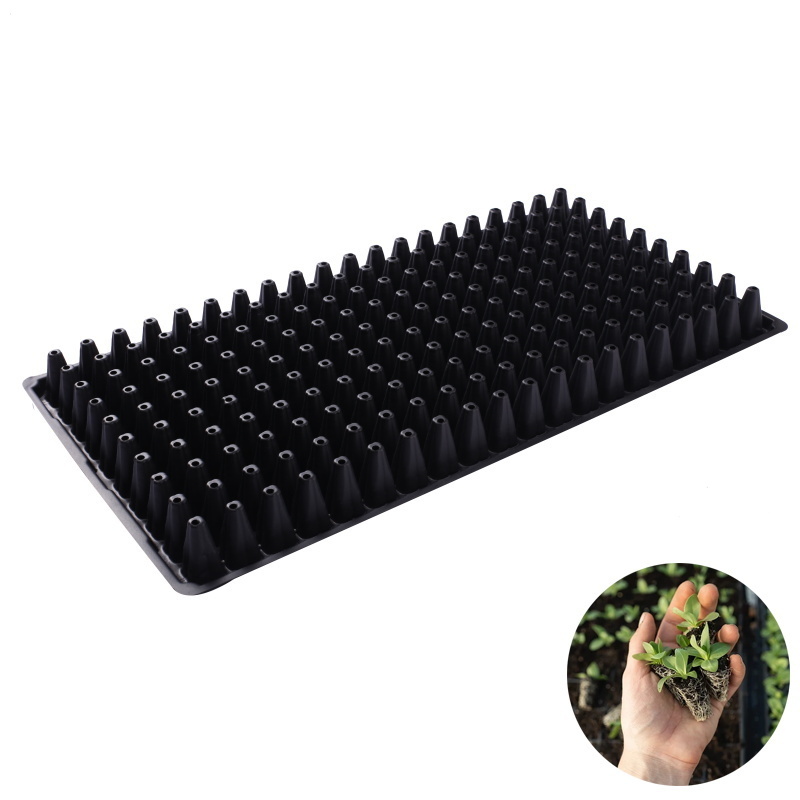 Durable Plastic Seedling Tray Factory Price Garden Seedling Nursery Trays For Plants