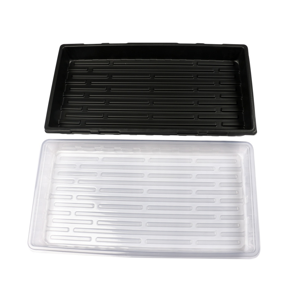 Factory Price Growing Plant Tray Factory wholesale 1020 Seedling Flat Trays For Seed Propagation