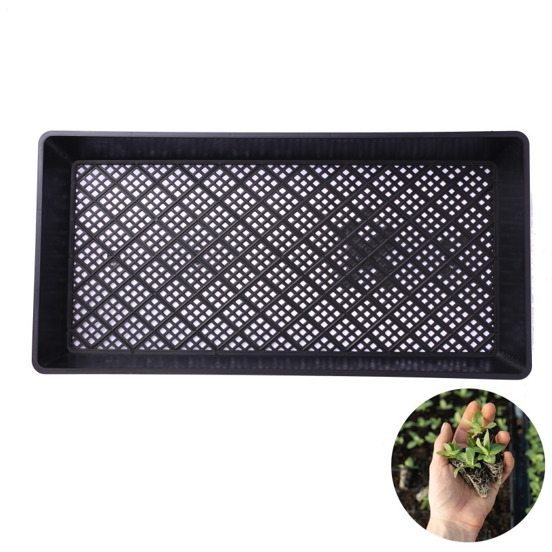 PP plastic seed tray rice growing support plug seedling grow tray nursery garden seed trays