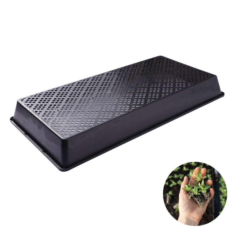 PP plastic seed tray rice growing support plug seedling grow tray nursery garden seed trays