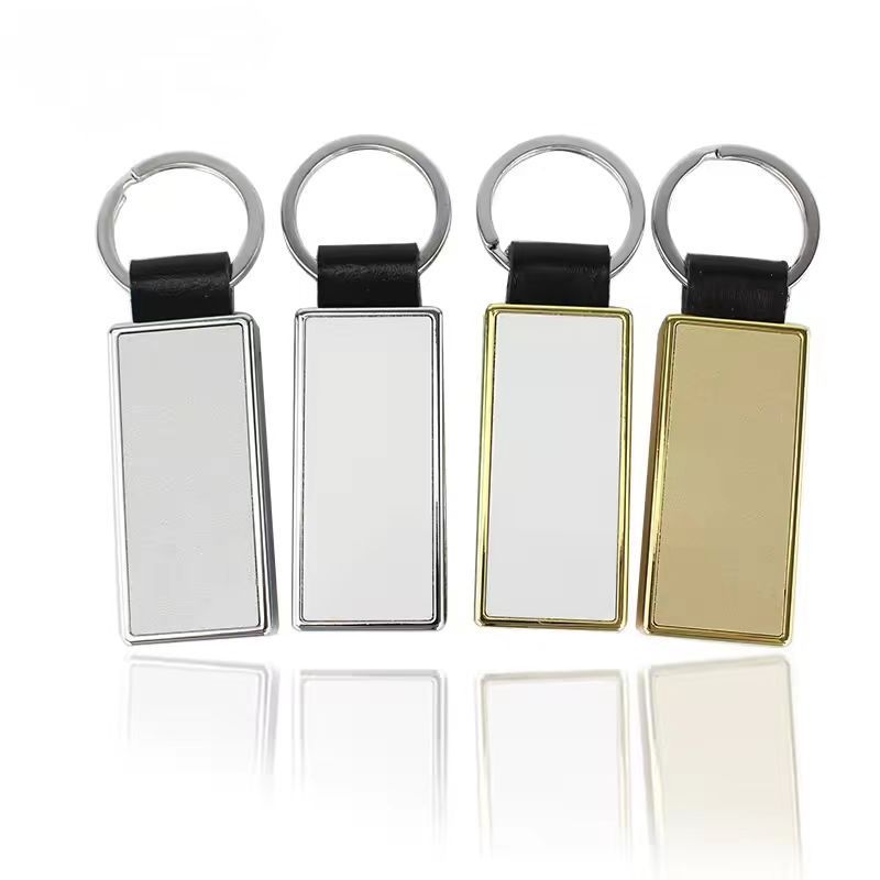 Hot sale sublimation blank metal lighters custom printed key chain lighter with aluminum sheet