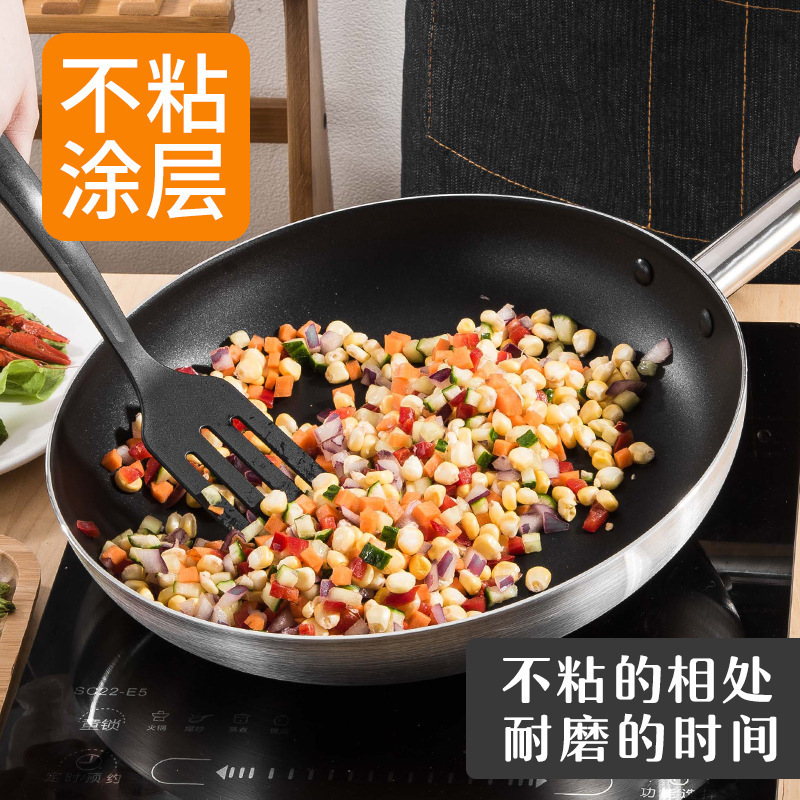 sauce pans fries stir commercial nonstick quality with non-stick coating stainless steel fry non stick honeycomb frying pan