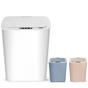 14 L wholesale plastic smart waste bins automatic sensor touchless intelligent trash can dustbin for kitchen