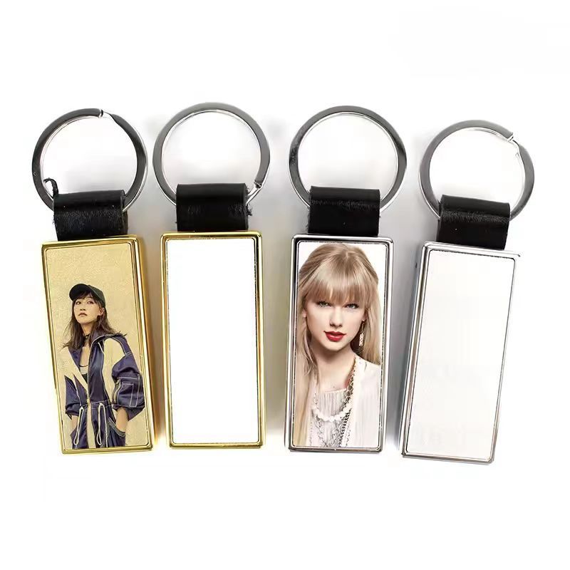 Hot sale sublimation blank metal lighters custom printed key chain lighter with aluminum sheet