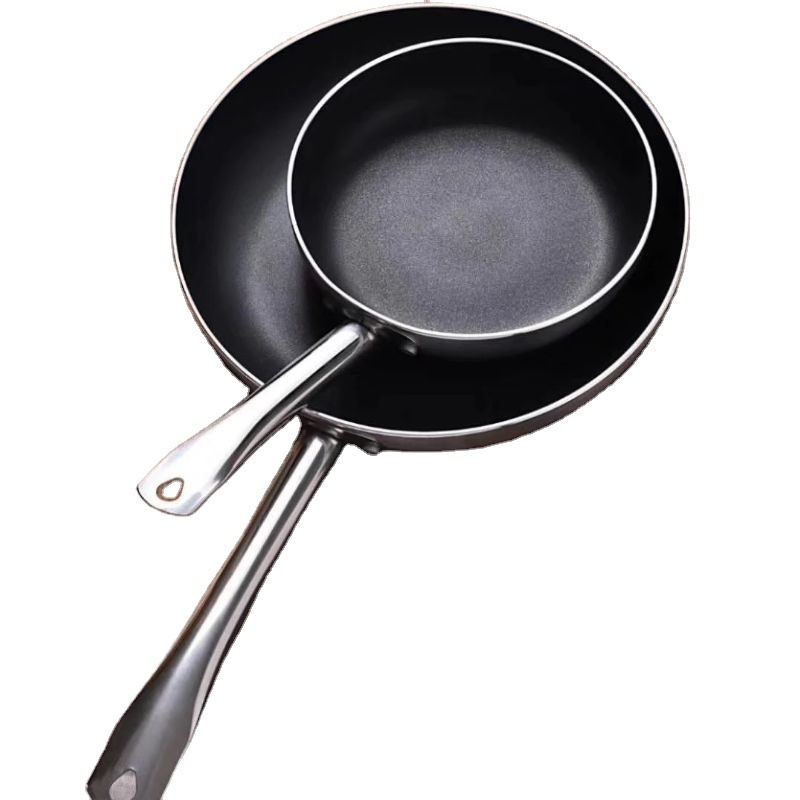 sauce pans fries stir commercial nonstick quality with non-stick coating stainless steel fry non stick honeycomb frying pan