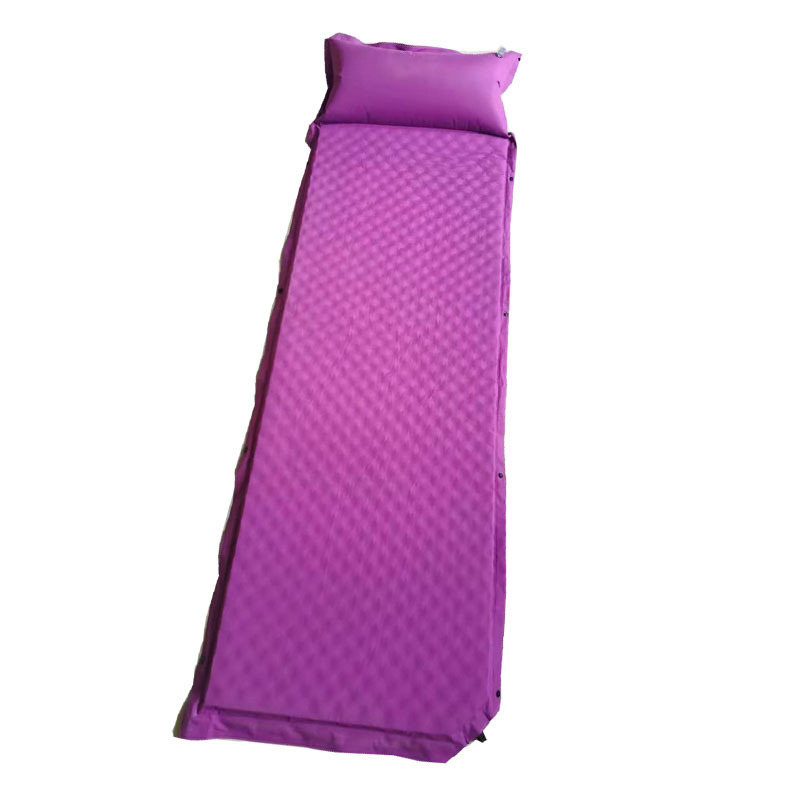 Self inflating lightweight foam camping sleeping pad mat