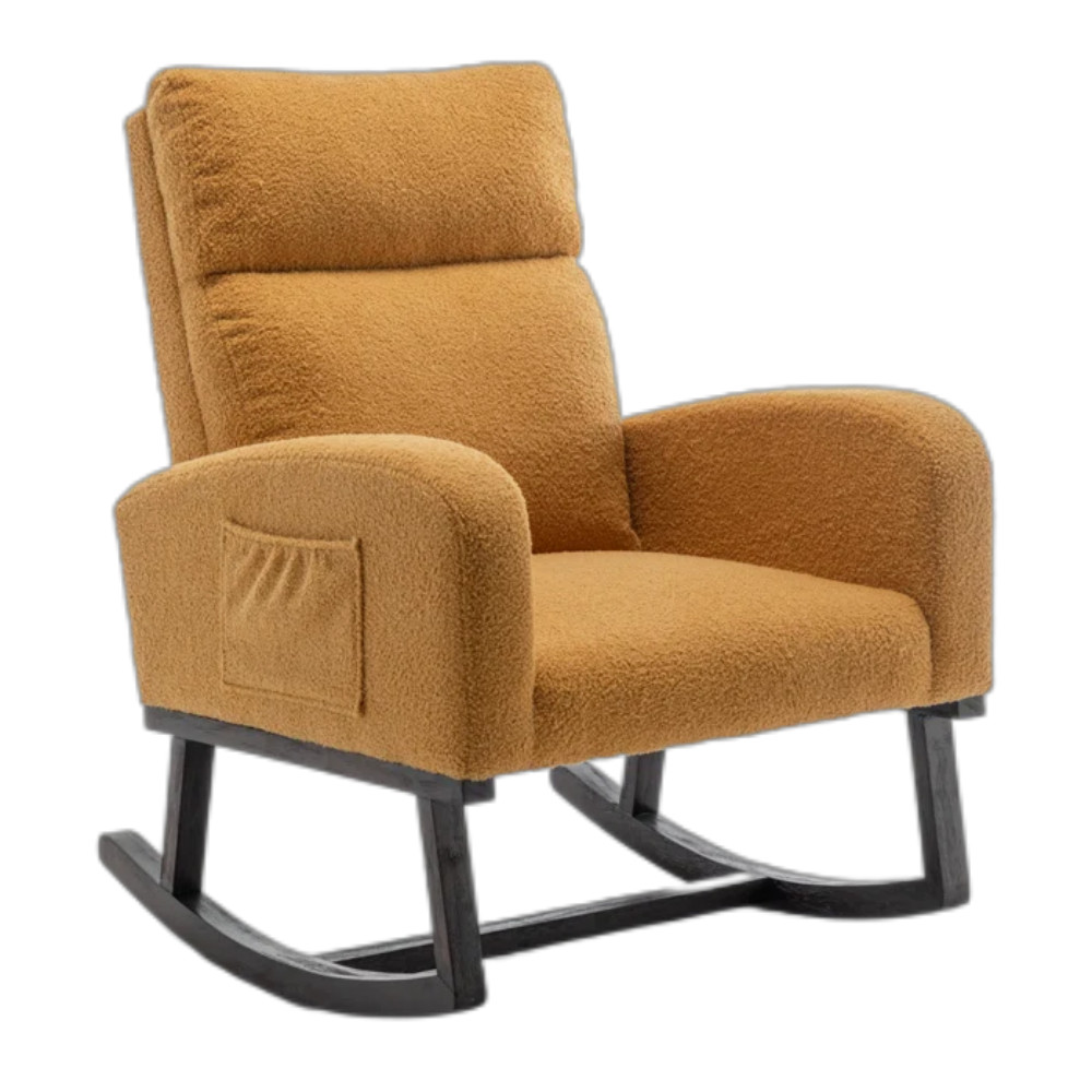 European accent chair for living room arm chair lounge rocking sofa for living room