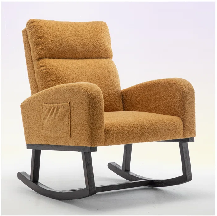 European accent chair for living room arm chair lounge rocking sofa for living room