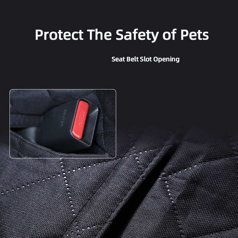 Dog Car Seat Cover Waterproof Pet Travel Dog Carrier Hammock Car Rear Back Seat Protector Mat Safety Carrier For Dogs Safety Pad