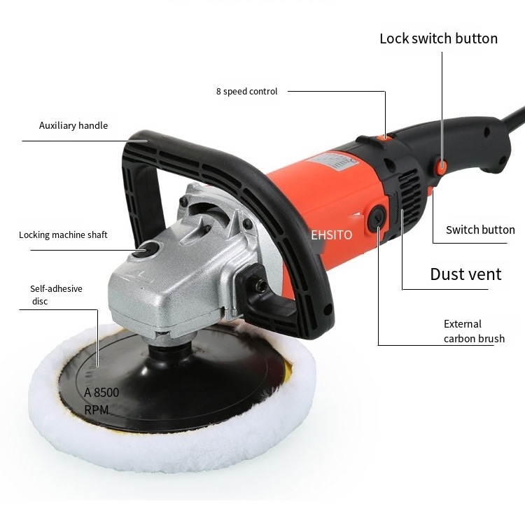 Car repair and polishing locomotive waxing beauty sealing glaze sealing machine ceramic tile floor marble repair and polishing