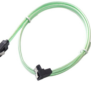 Hard disk data cable SATA 7pin hard cable straight to the curved serial disk data cable