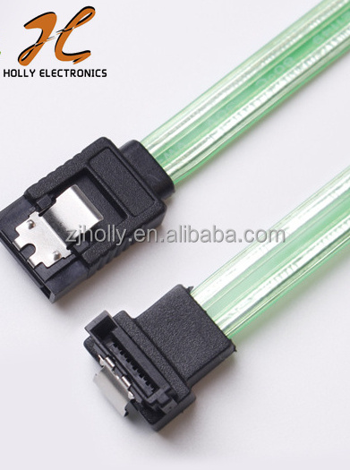 Hard disk data cable SATA 7pin hard cable straight to the curved serial disk data cable