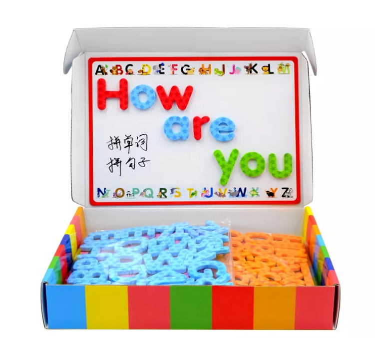 School Supplies Foam Eva Children Learning Custom Alphabet Colorful Preschool educational toys