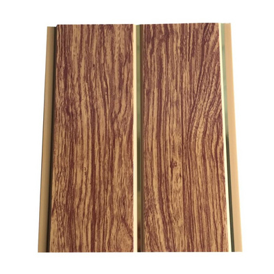 8mm Thickness Wood Grain Look PVC Plastic Ceiling Panel