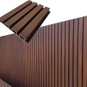 Outdoor Decorative Exterior WPC Wall Cladding Panel WPC Exterior Wall Panel