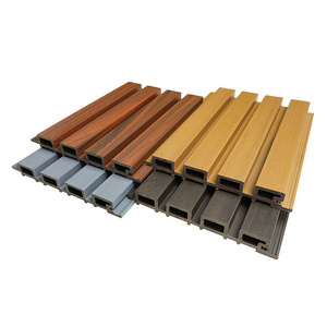 High Quality Exterior Panel Wpc Wooden Wall Panel WPC Fluted Wall