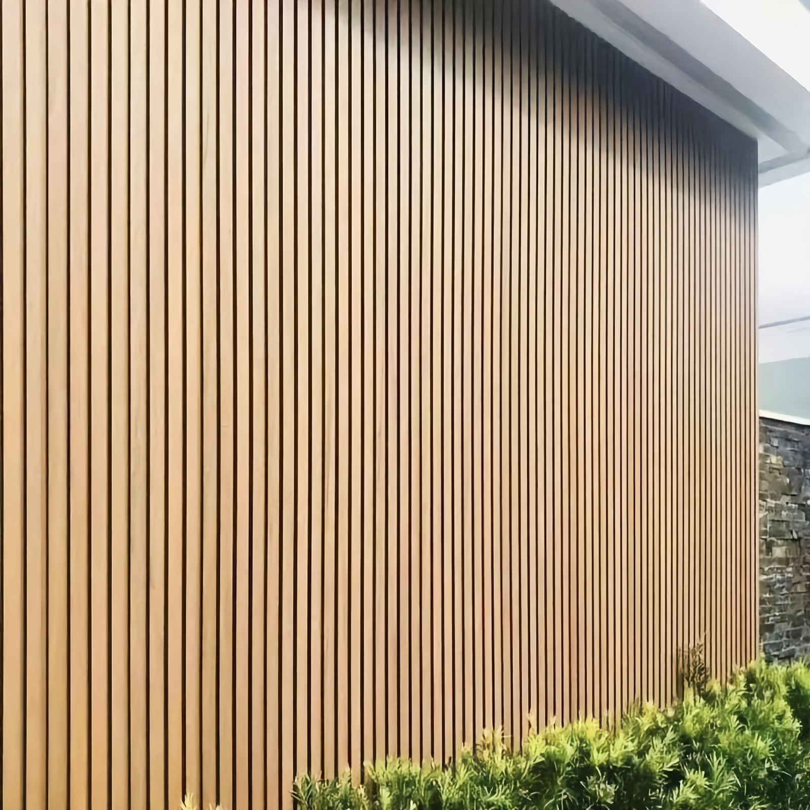 High quality outdoor wall panel waterproof wpc wall cladding for exterior wall