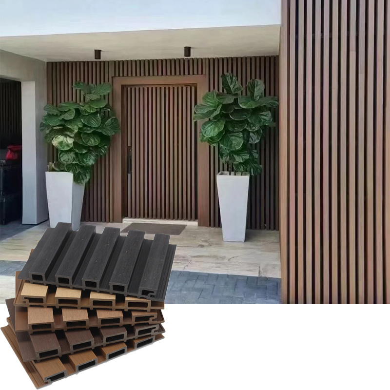 Outdoor Decorative Exterior WPC Wall Cladding Panel WPC Exterior Wall Panel