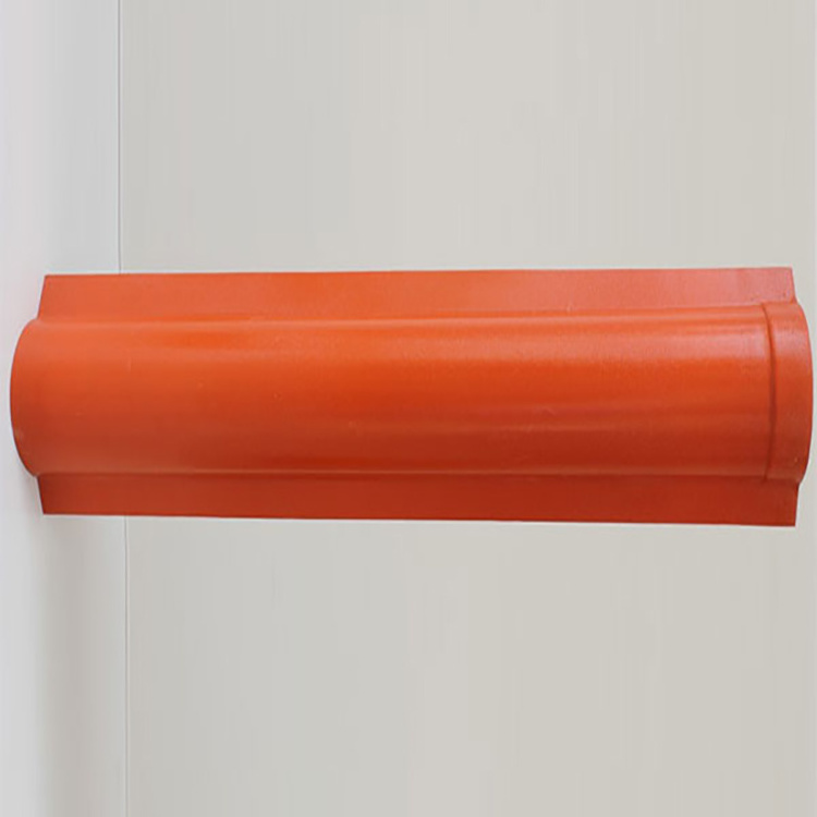 Plastic Roof tile fittings Oblique ridge tile For ASA resin roofing tile waterproof