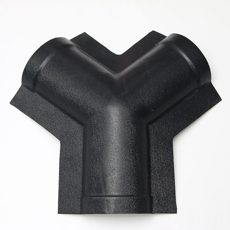 T type Ridge tile Accessories Double Roman Plastic Roof tile and Roof Tile Ridge