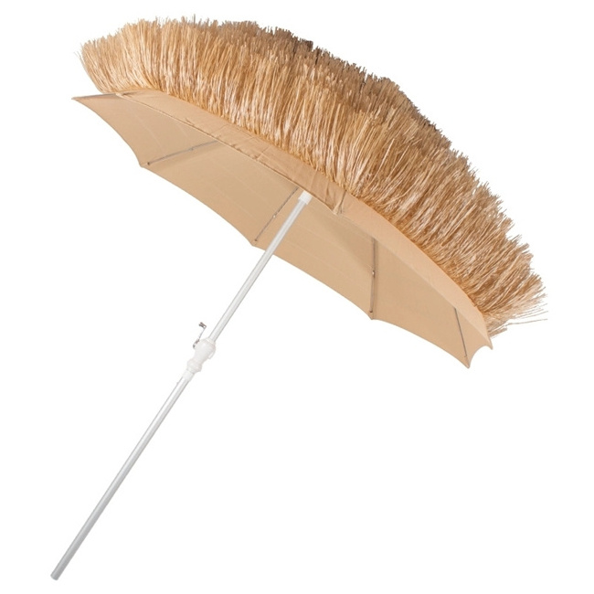 Eco friendly synthetic thatch beach shade umbrella cover