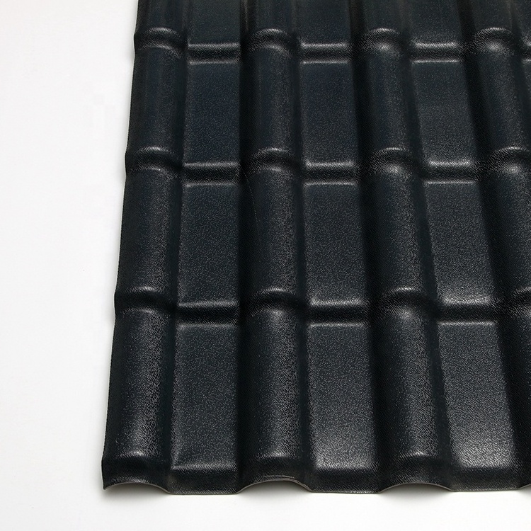 Popular new waterproof anti-corrosion wind resistant asa synthetic resin roof tile roof sheet