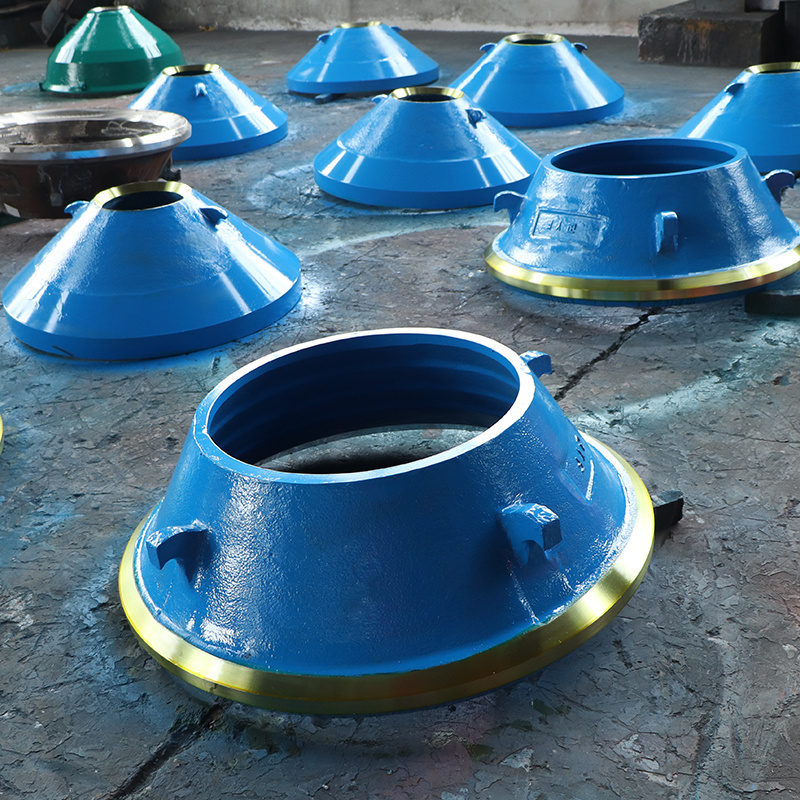 High Quality Cone crusher spare wear parts concave mantle and bowl liner