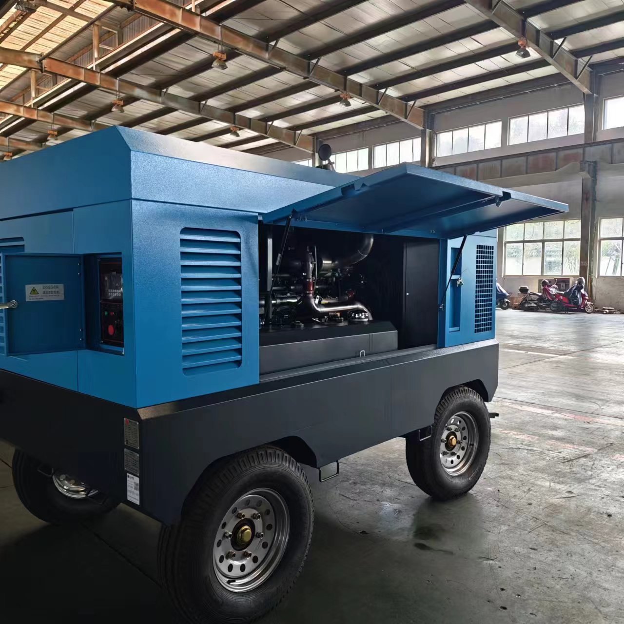 Hongwuhuan HGT17-17C  diesel rotary screw air compressor best air compressor for truck tires