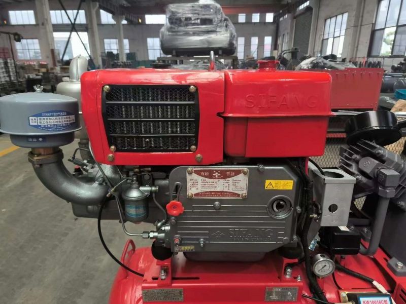 Manufacturer 5bar 15KW Portable Mini Mining 3cylinders Diesel Piston Air Compressor W2.85/5 Low-cost Energy Saving China 1 Set