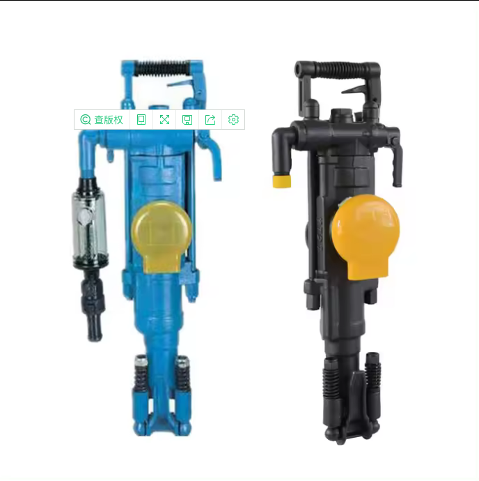 HY18 Higher efficiency and reliability lower air consumption drilling use penumatic rock drill rock breaking drilling machine