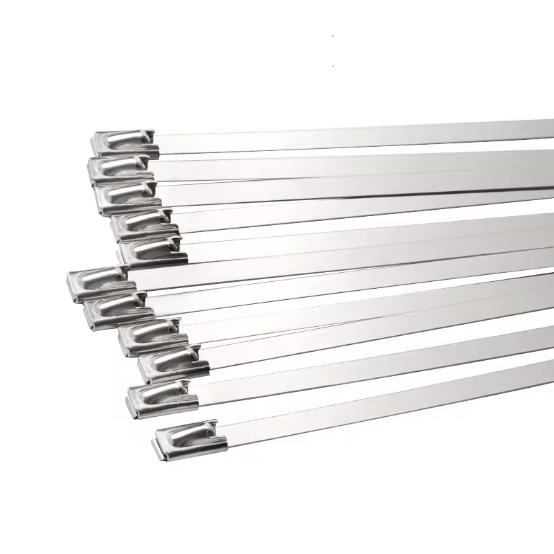 cable ties steel cable zip tie 100Pcs stainless steel 304 316 201 stainless steel metal cable tie