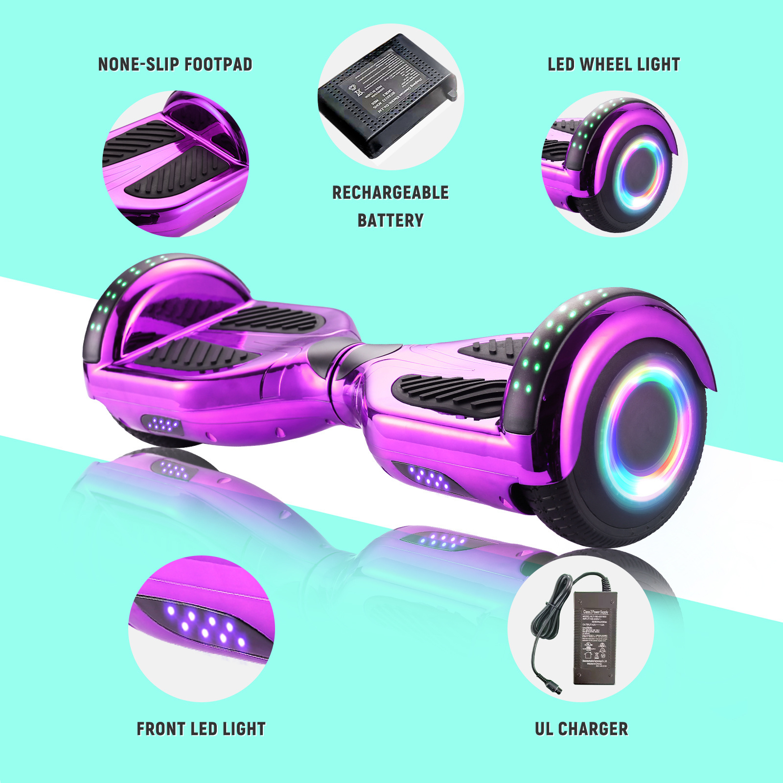 6.5 inch cheapest hoverboard self balance scooter 36v good Li-ion battery 250w dual motor hovering board