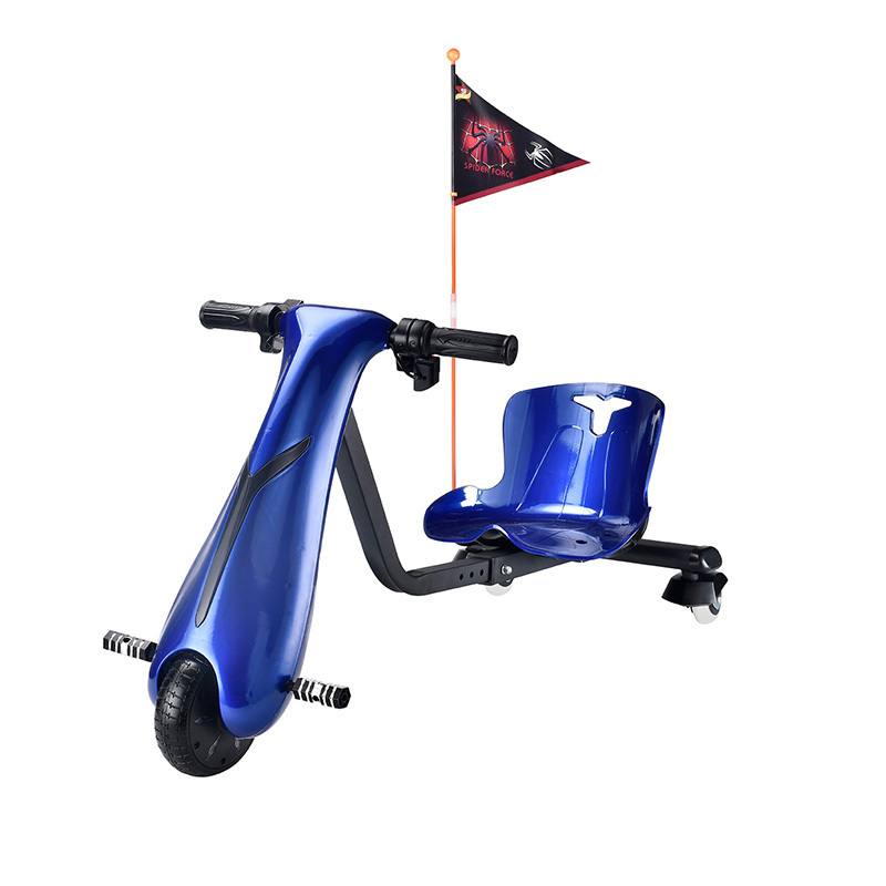 Factory direct delivery Kids and adults racing scooter 3 wheels drift scooter crazy cart