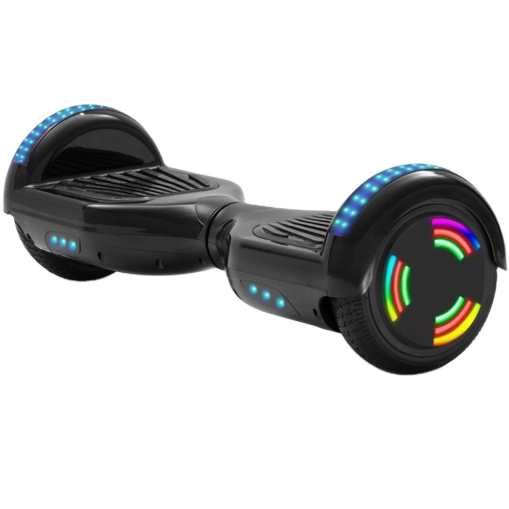 Cheap luminous power wheel 250w dual motor electric hoverboards balance scooter hovering board