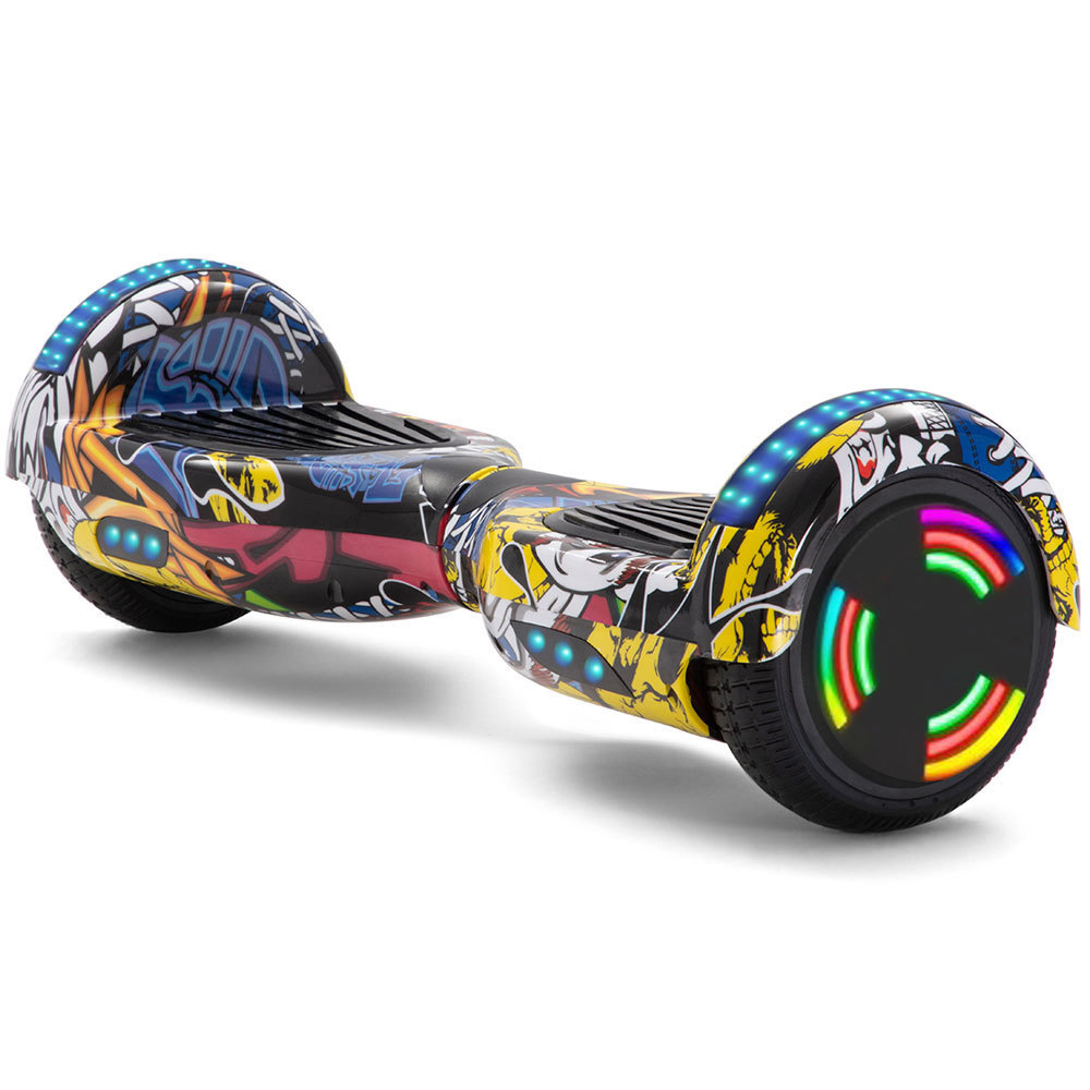 Cheap luminous power wheel 250w dual motor electric hoverboards balance scooter hovering board