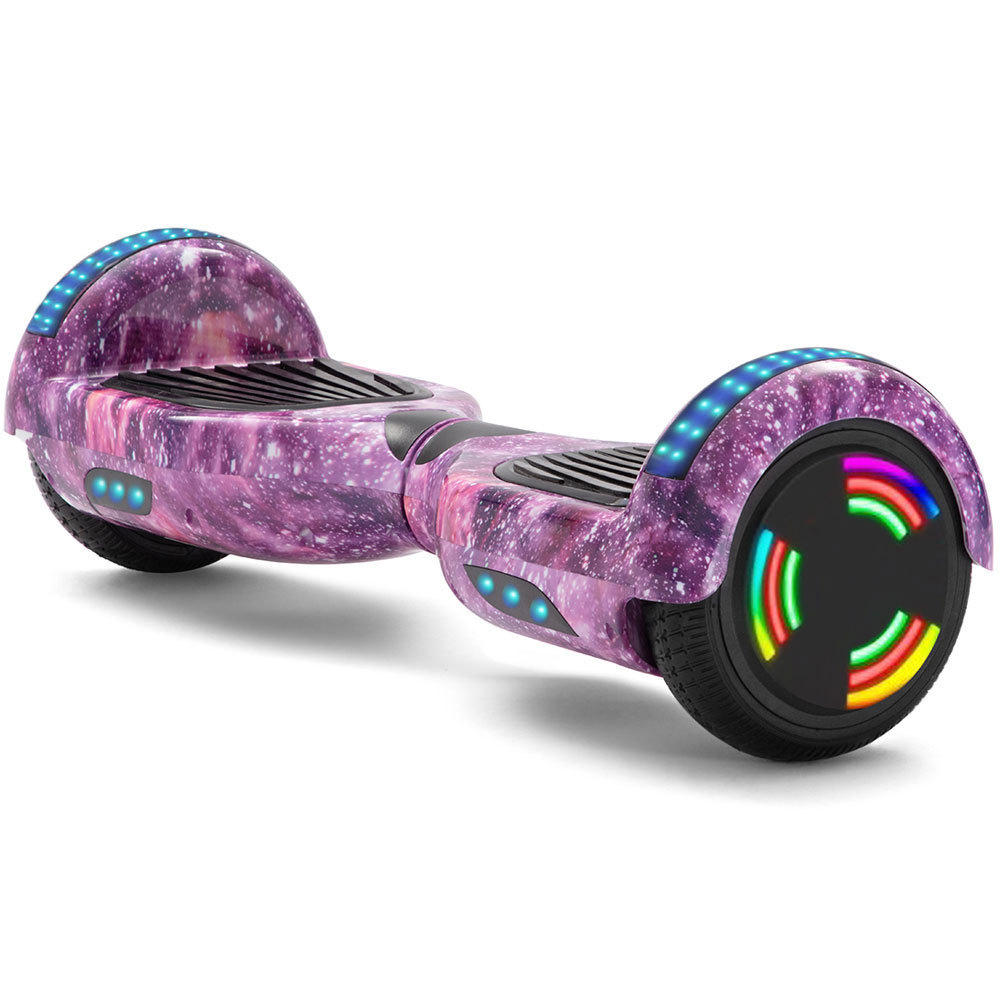 Cheap luminous power wheel 250w dual motor electric hoverboards balance scooter hovering board